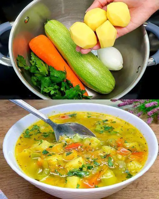 Receta de sopa de verduras fácil y deliciosa