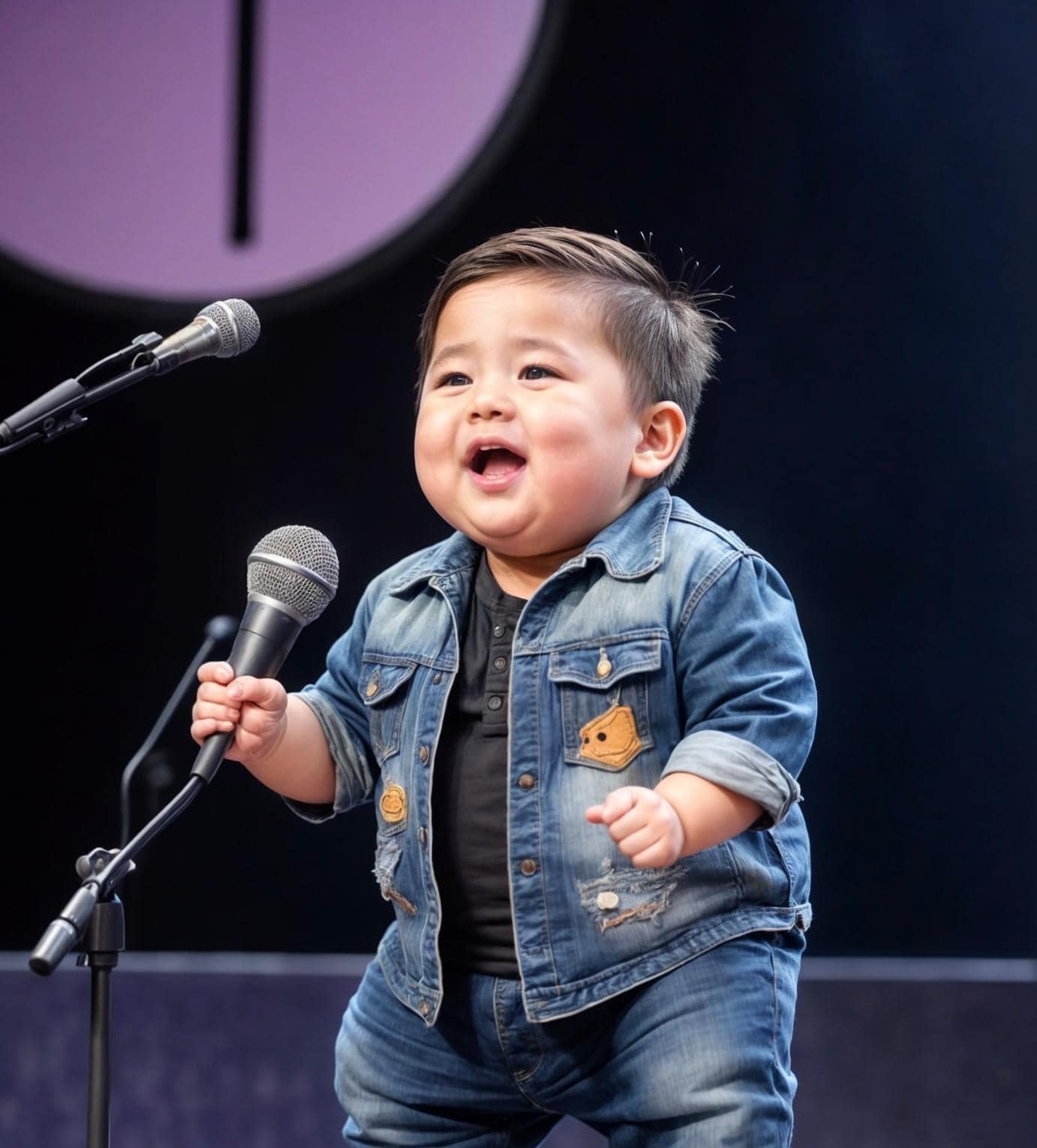 Esto nunca había sucedido antes en la historia. Cuando este niño de 2 años comenzó a cantar una canción de 50 años de antigüedad, toda la multitud quedó asombrada.